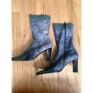 Enrico Gibellieri Suede Leather Boots – Size 37.5 (US 7)